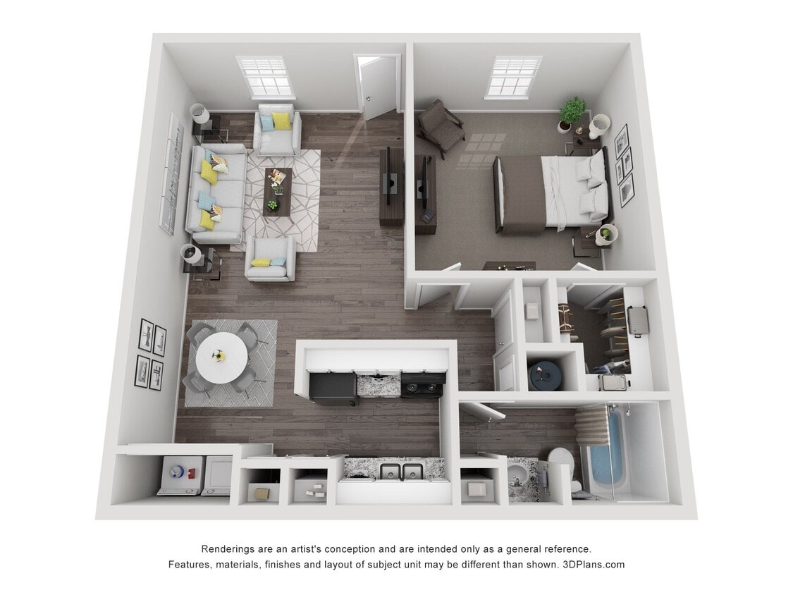 Floor Plan - A5 - Redbud