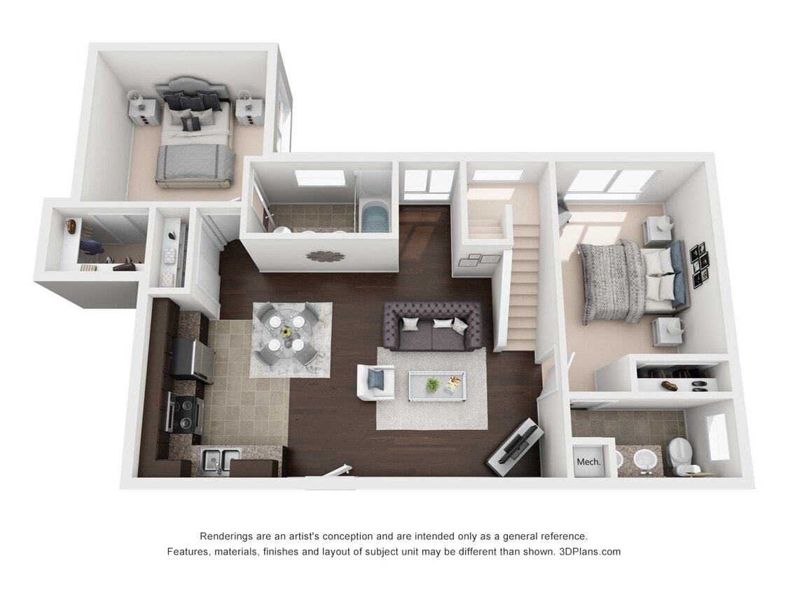 Floor Plan - C7- Townhomes