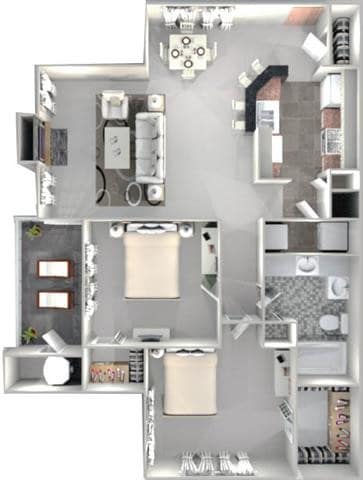 Floor Plan - PALMETTO