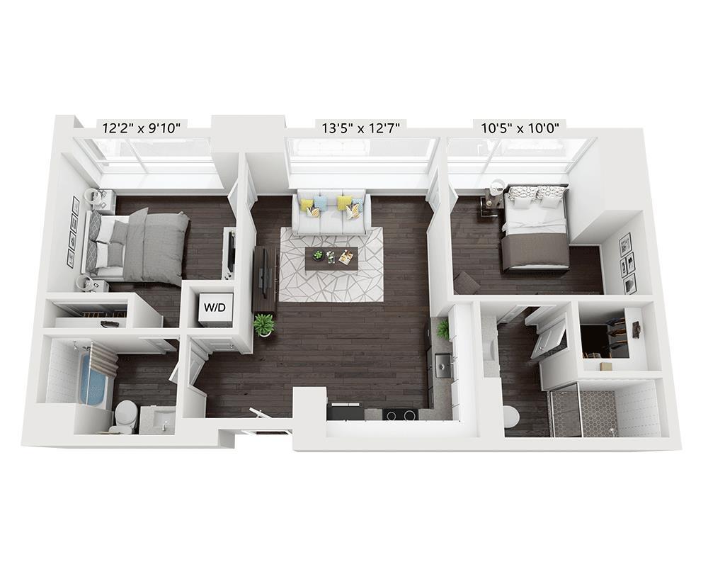 Floor Plan - Plan B2C22