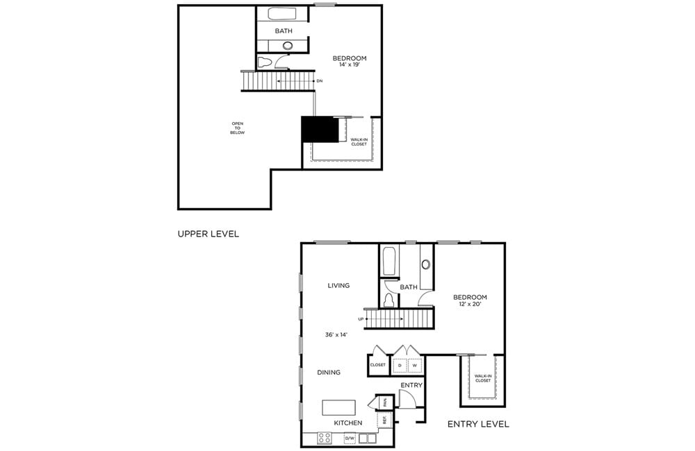 P2A-A floor plan The Rice - P2A-A