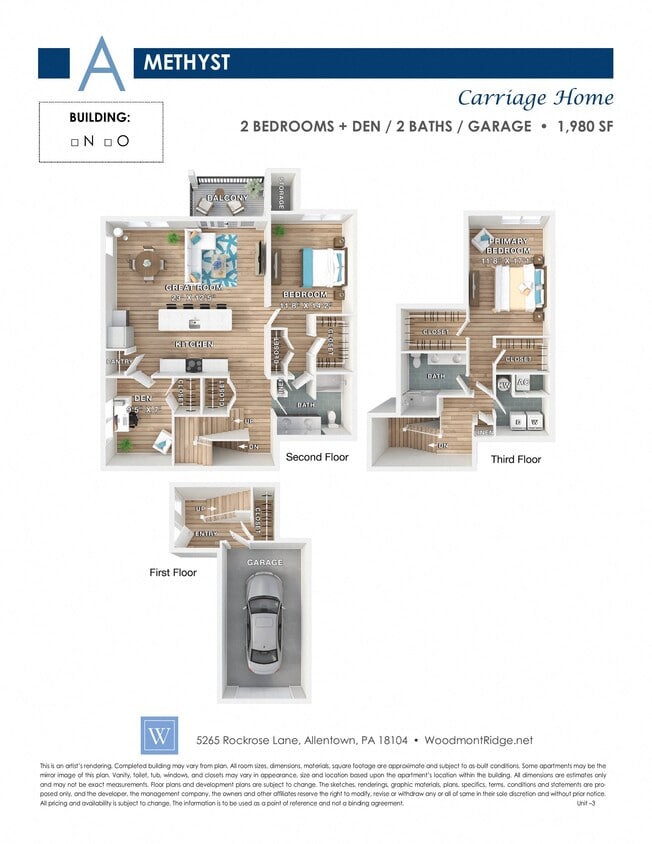 Floor Plan - Amethyst