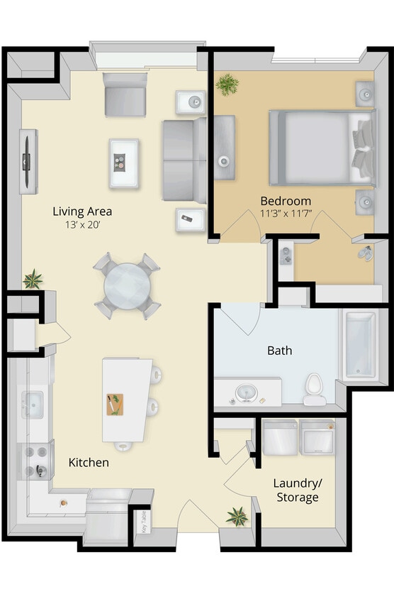 Floor Plan - 1A