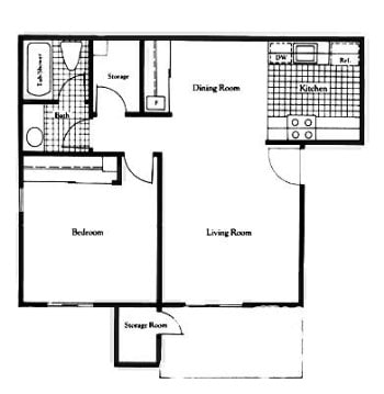 The Redwood - 1 Bedroom Custom (remodeled)