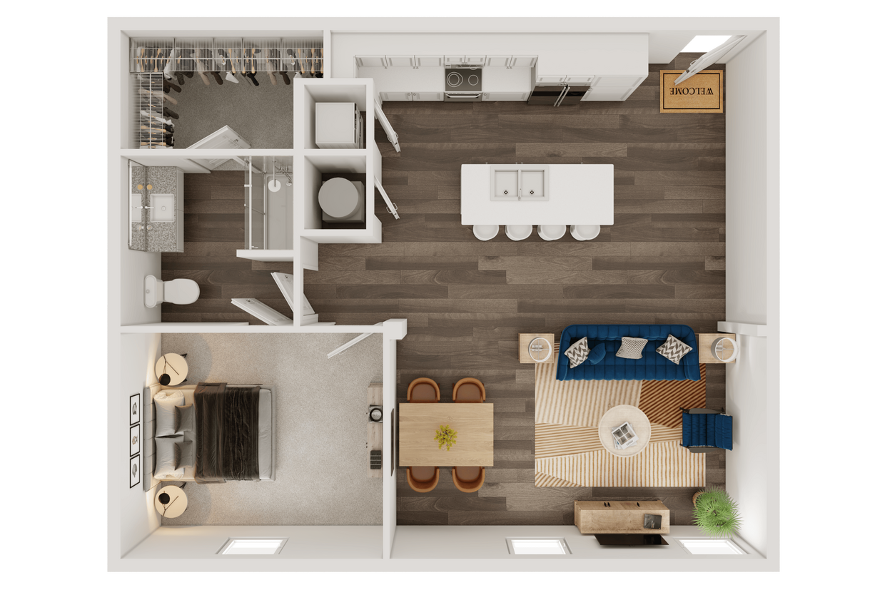 Floor Plan - A15 - SECOND AVE