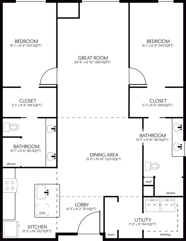 Floor Plan - Model C1