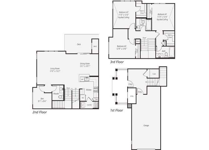 Floor Plan - Hazelnut