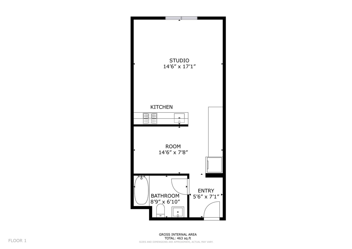 Floor Plan - Studio