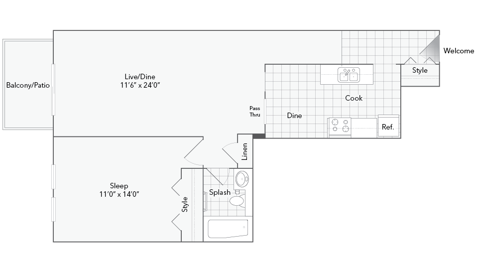 1x1 - Des Plaines South - 1x1