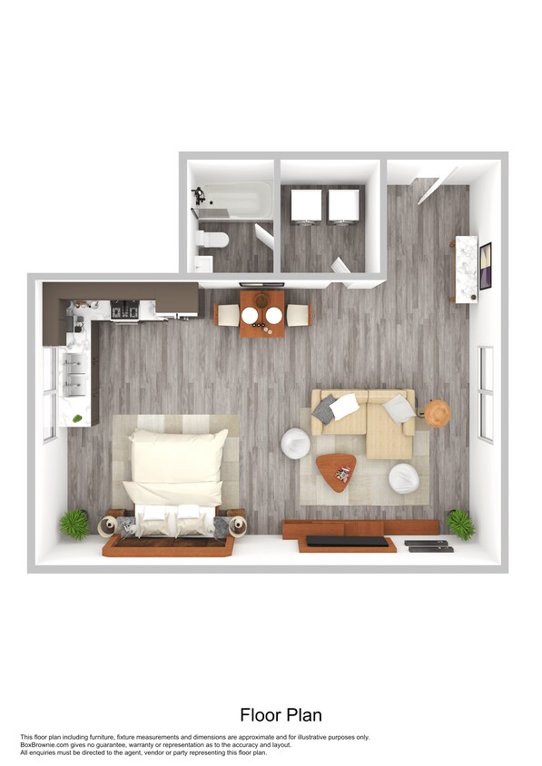Floor Plan - Apartment Studio