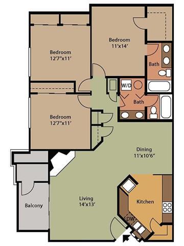 Floor Plan - The Cumberland