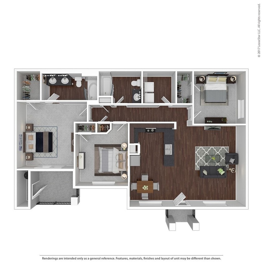 Floor Plan - 3X2E