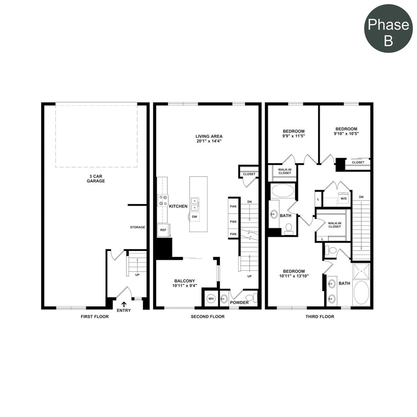 Floor Plan - The Homes - Plan 5