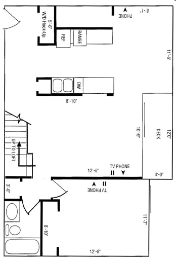 1BR/1BA Loft - 1 Bed, 1 Bath Loft - 917 sq ft