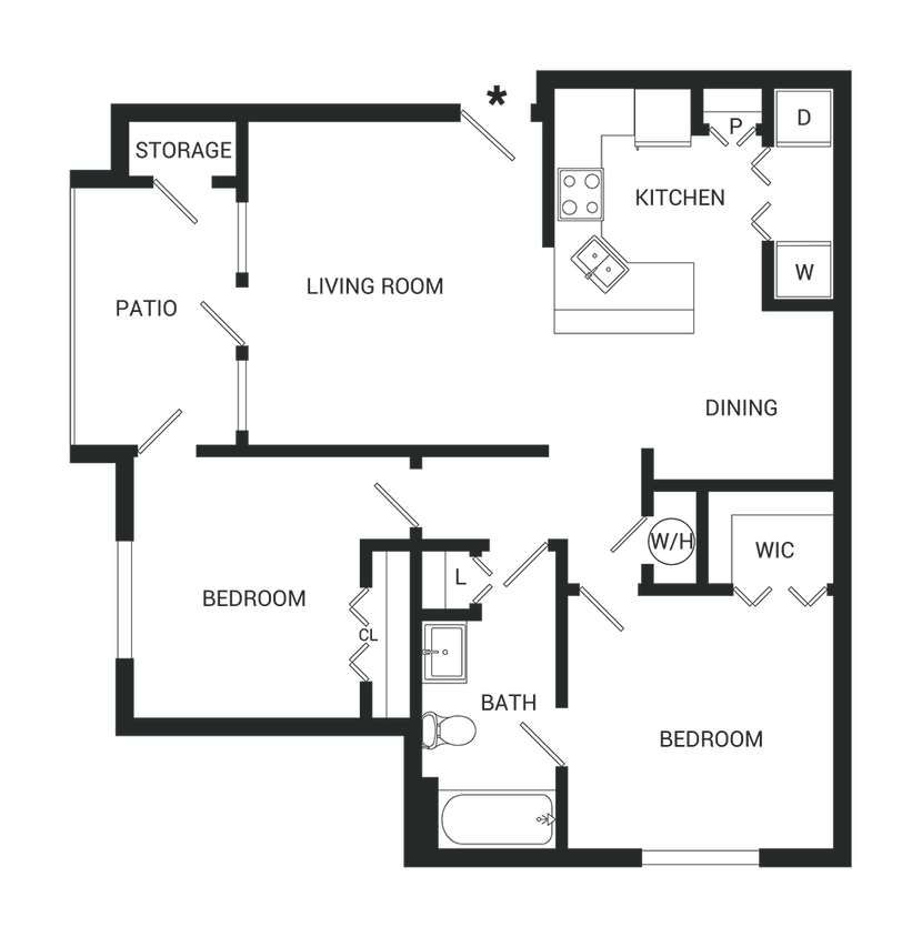 Floor Plan - The Franklin
