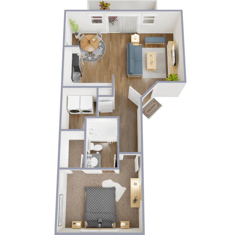 A1_809_Overhead_561804.png - A1 (Apartment)