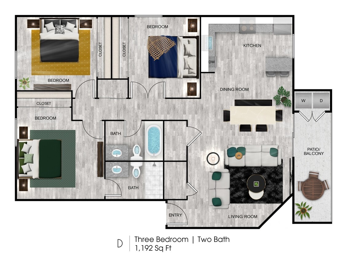 Floor Plan - D-North