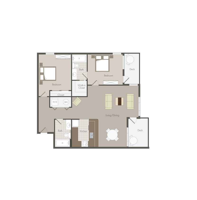 Floor Plan - North Tower B2