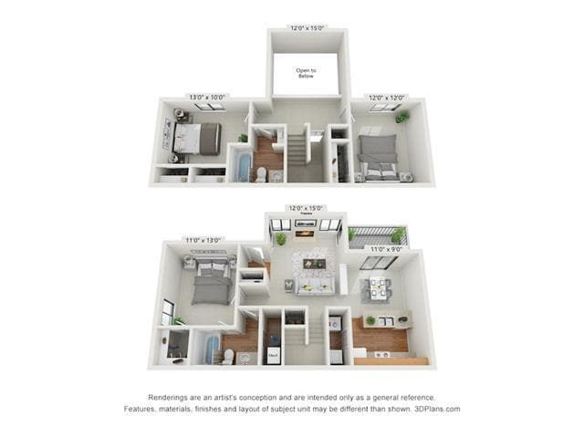 Floor Plan - THE CONCORD