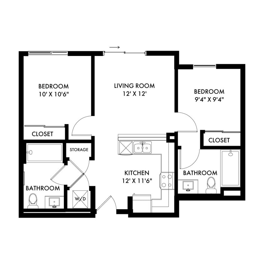 Floor Plan - B4 - Basecamp B4