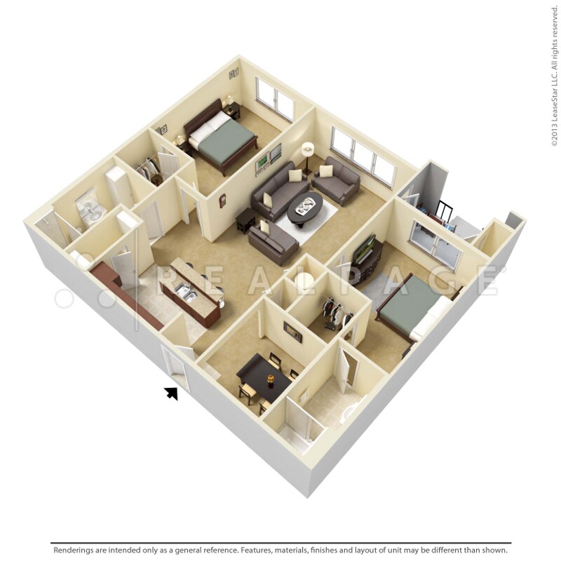 Floor Plan - The Locomotive
