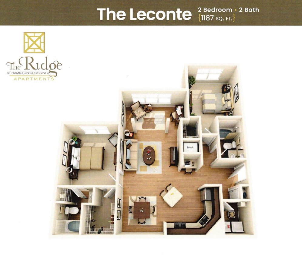 Floor Plan - The Leconte