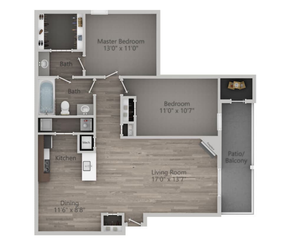 Floor Plan - Dover