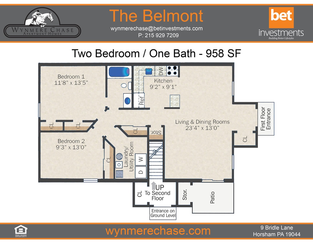 Floor Plan - Belmont