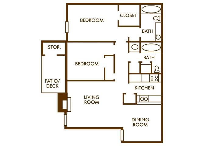 Floor Plan - 2B