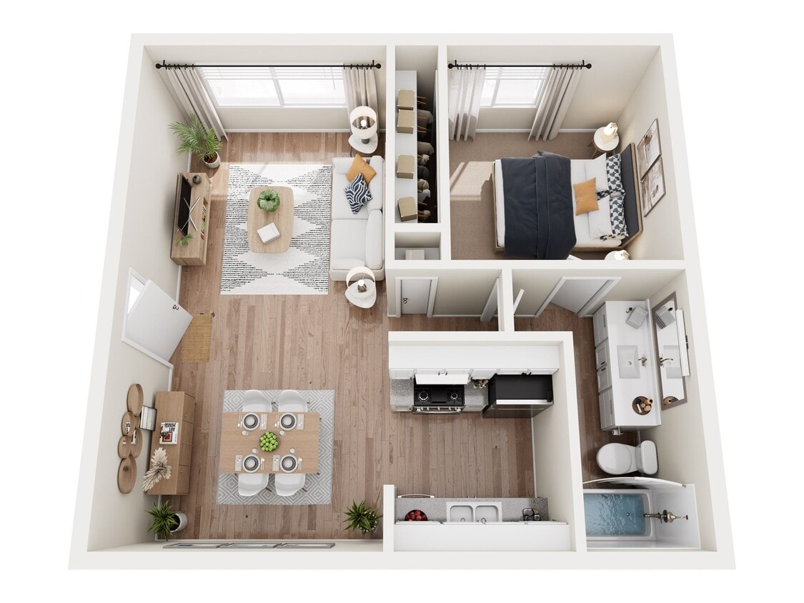 Floor Plan - 1/1A