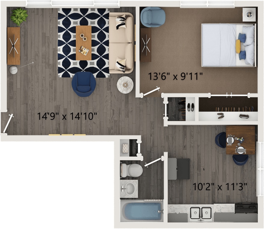 Floor Plan - The Lincoln