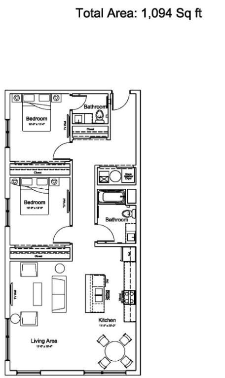Floor Plan - 201 Michigan