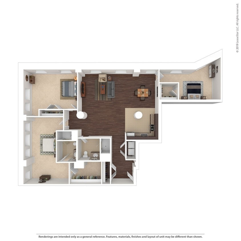 Floor Plan - Three Bedroom