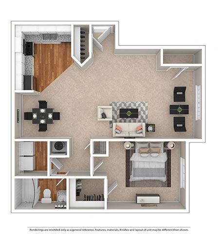 Floor Plan - Buckhead with Sunroom - A1D