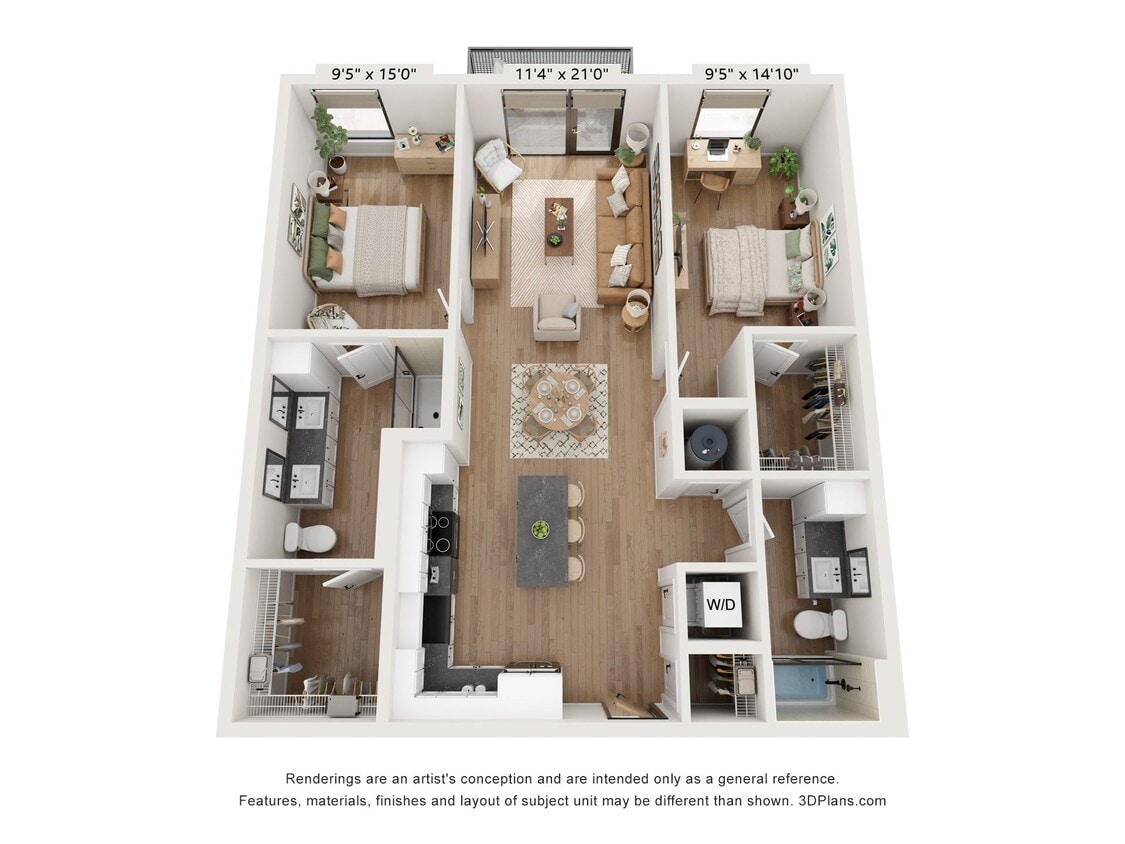 Floor Plan - Lavender