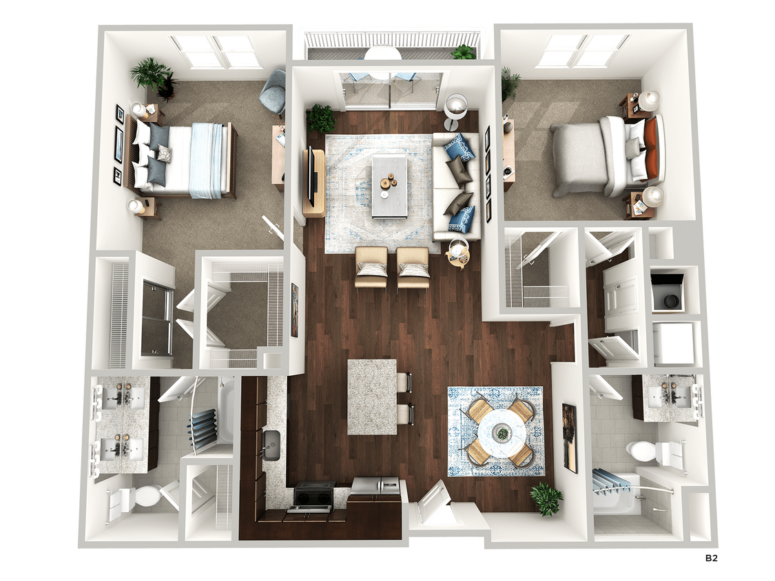Floor Plan - B2 (Bahia )