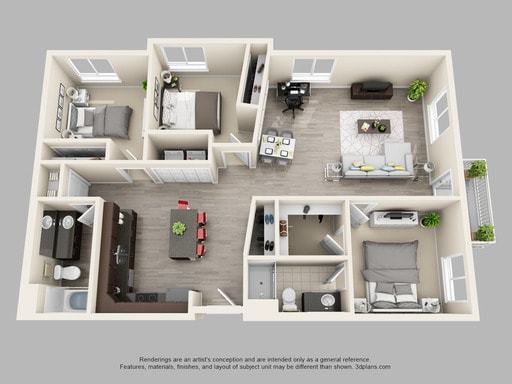 Floor Plan - Zuma (3A)