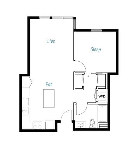 Floor Plan - A1- 1E