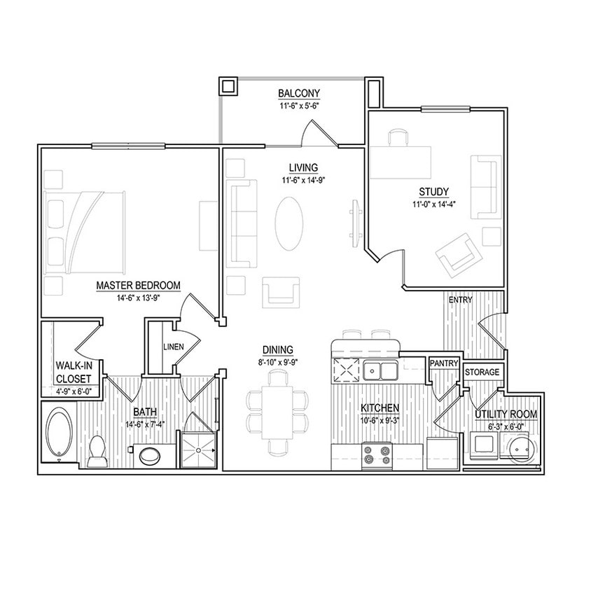 Floor Plan - Bocage II