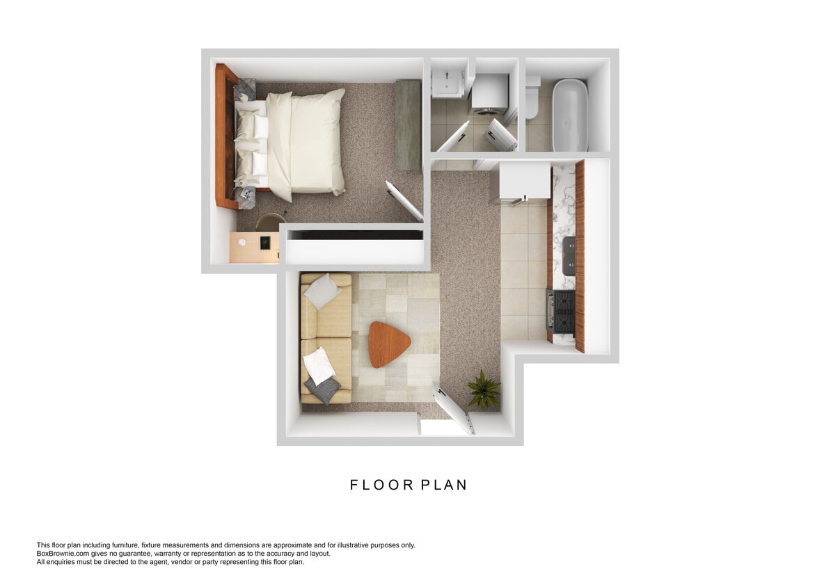 1 Bedroom - Orchid - Orchid