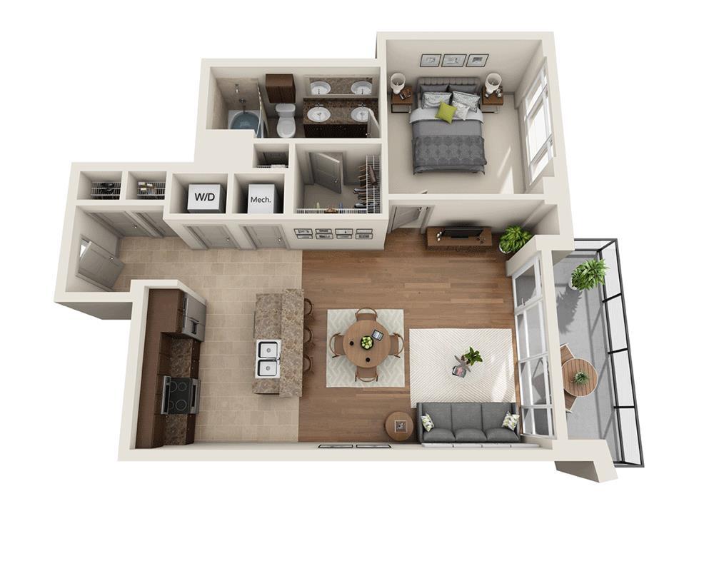 Floor Plan - Plan E (A1E)