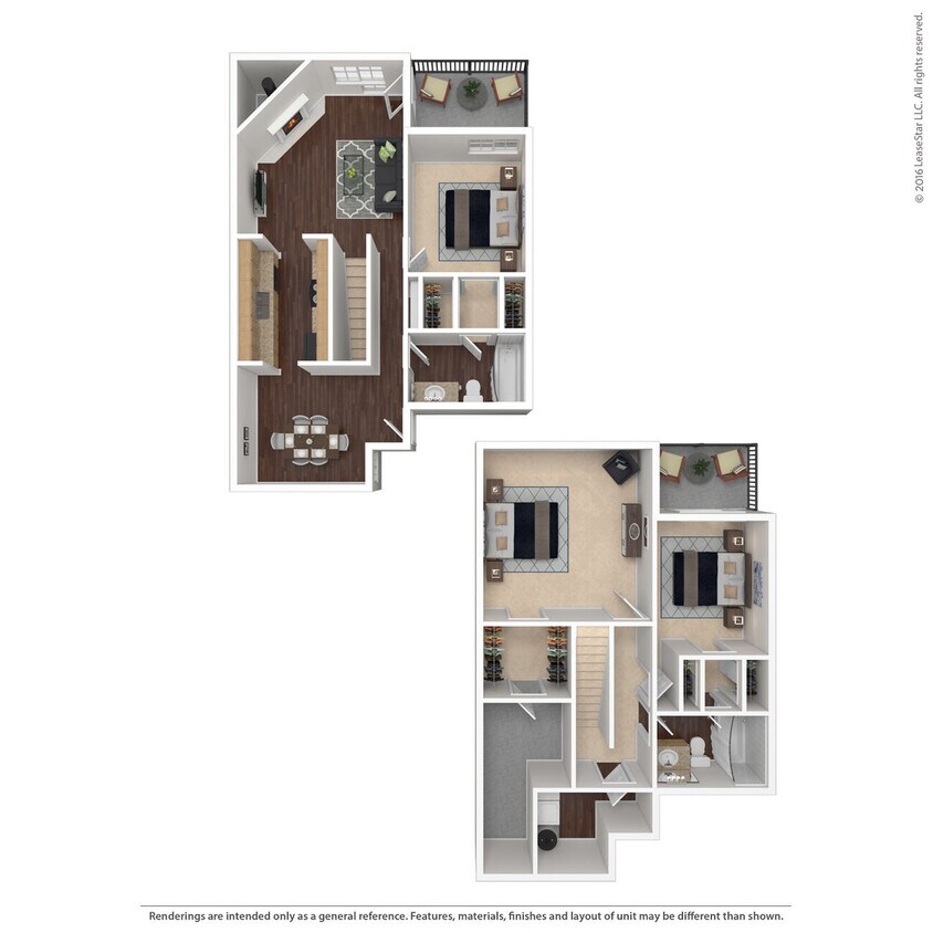 Floor Plan - Three Bedroom, Two Bathroom To