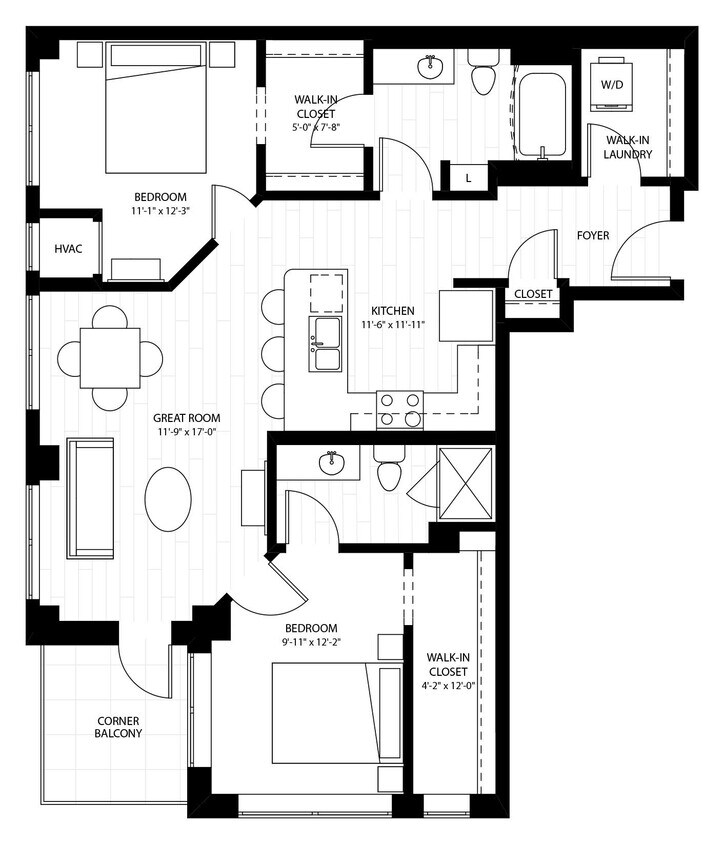 Floor Plan - Stockholm 4