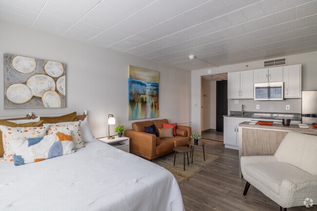 Studio - 294SF - Living Space - ReVi Harrisburg