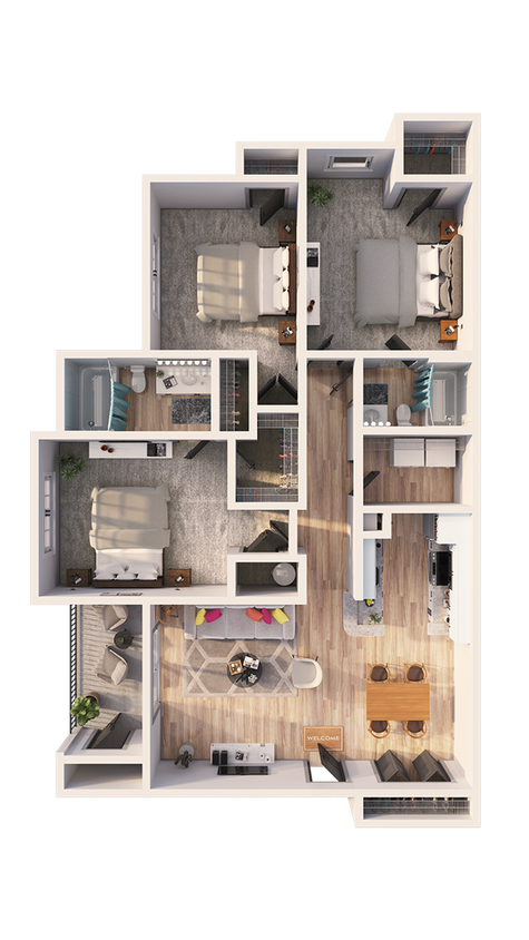 Sable Brookfield- C2AR Floorplan - C2A