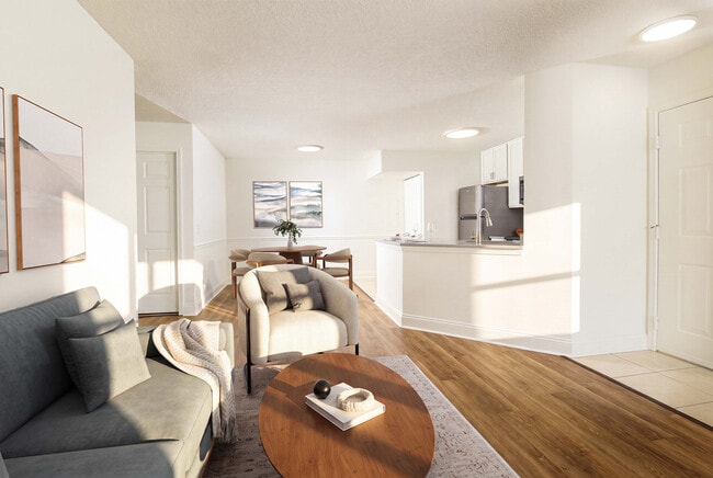 Living Area - The View North Hills