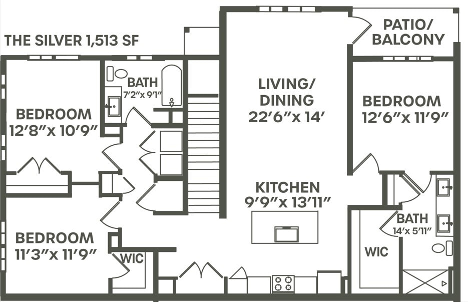 Floor Plan - The Silver