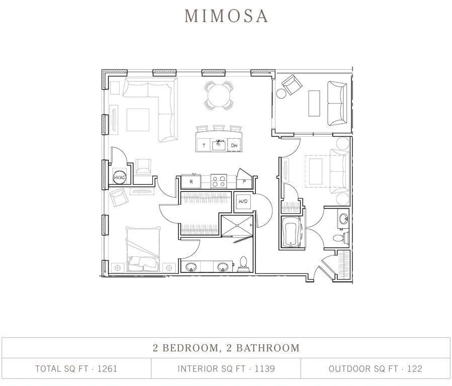 Floor Plan - Mimosa