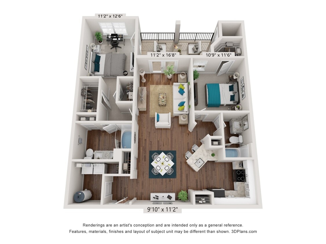 Floor Plan - The Fairfax