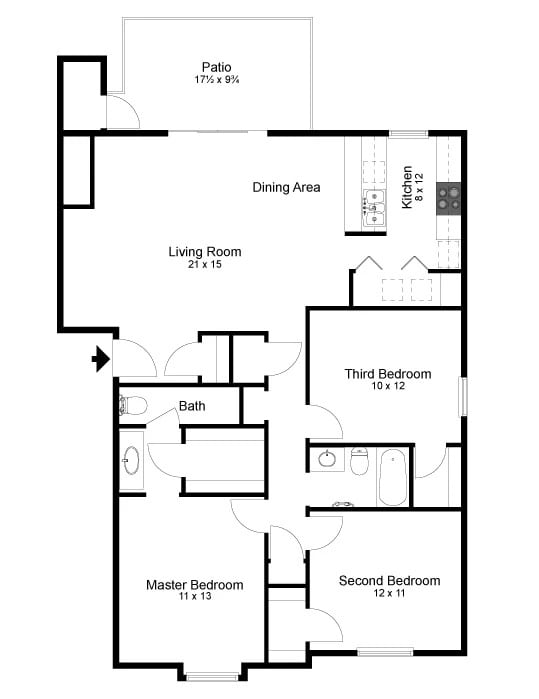 Floor Plan - 3A